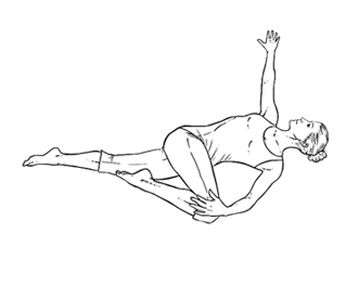 Supta Matsyendrasana